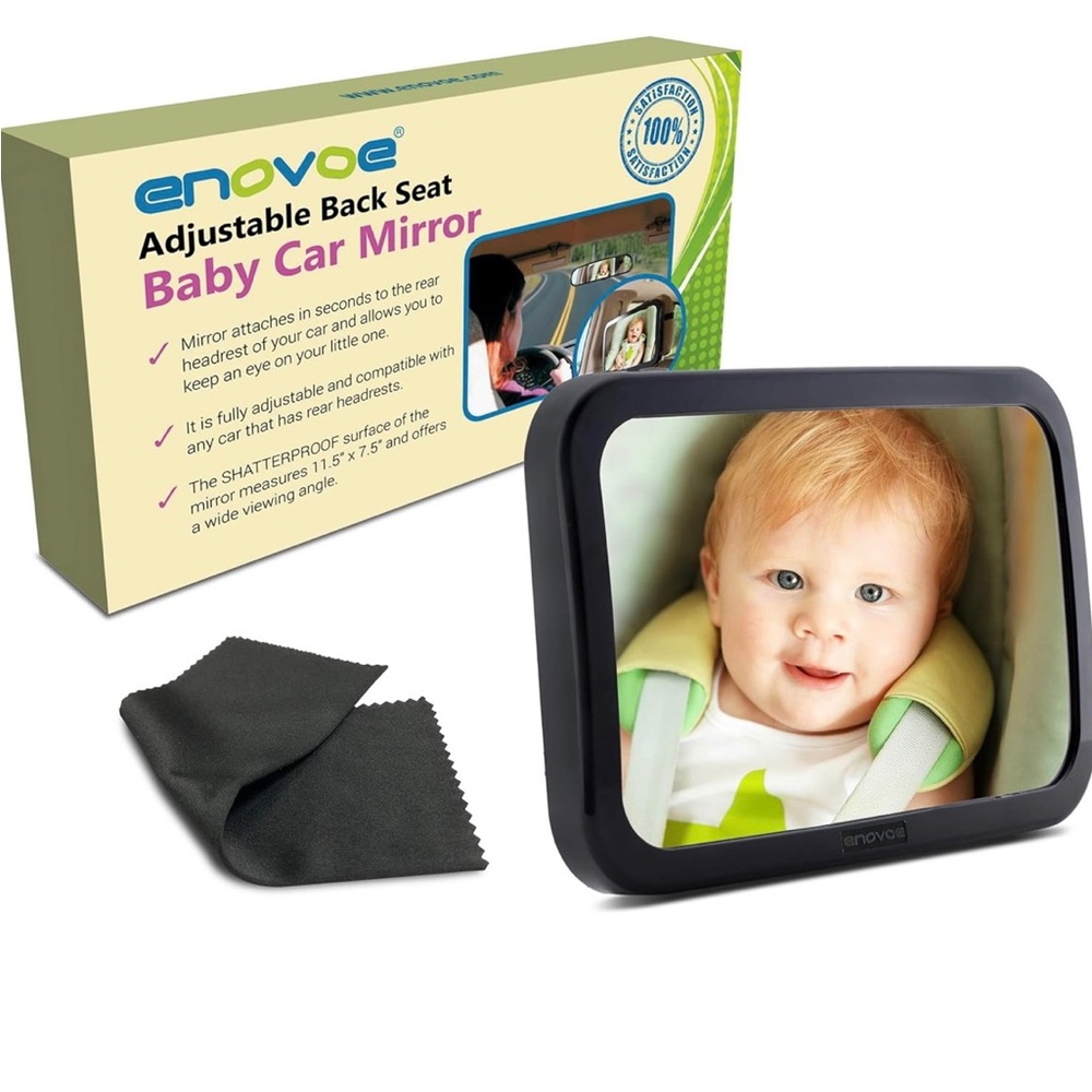 New in box-Baby Rear Facing mirror-pack of 2. Bought an extra too late to return